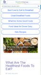 Mobile Screenshot of healthyhelpings.net